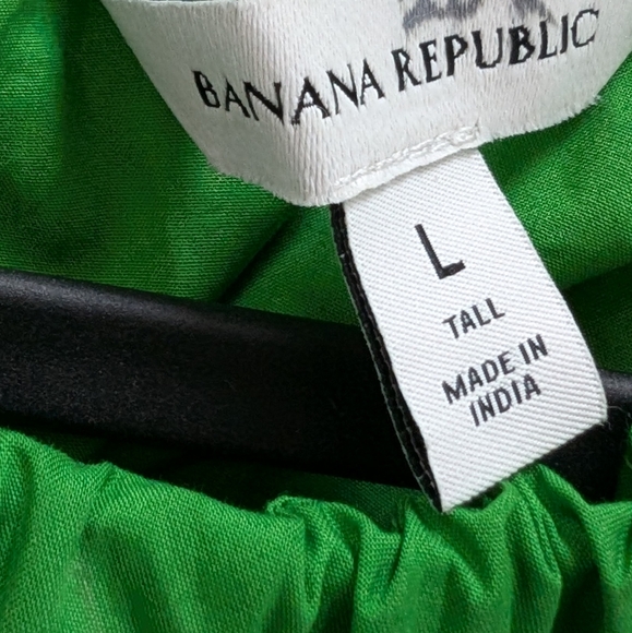 Banana Republic Cotton Poplin Tie Waist Midi Dress - Picture 10 of 14